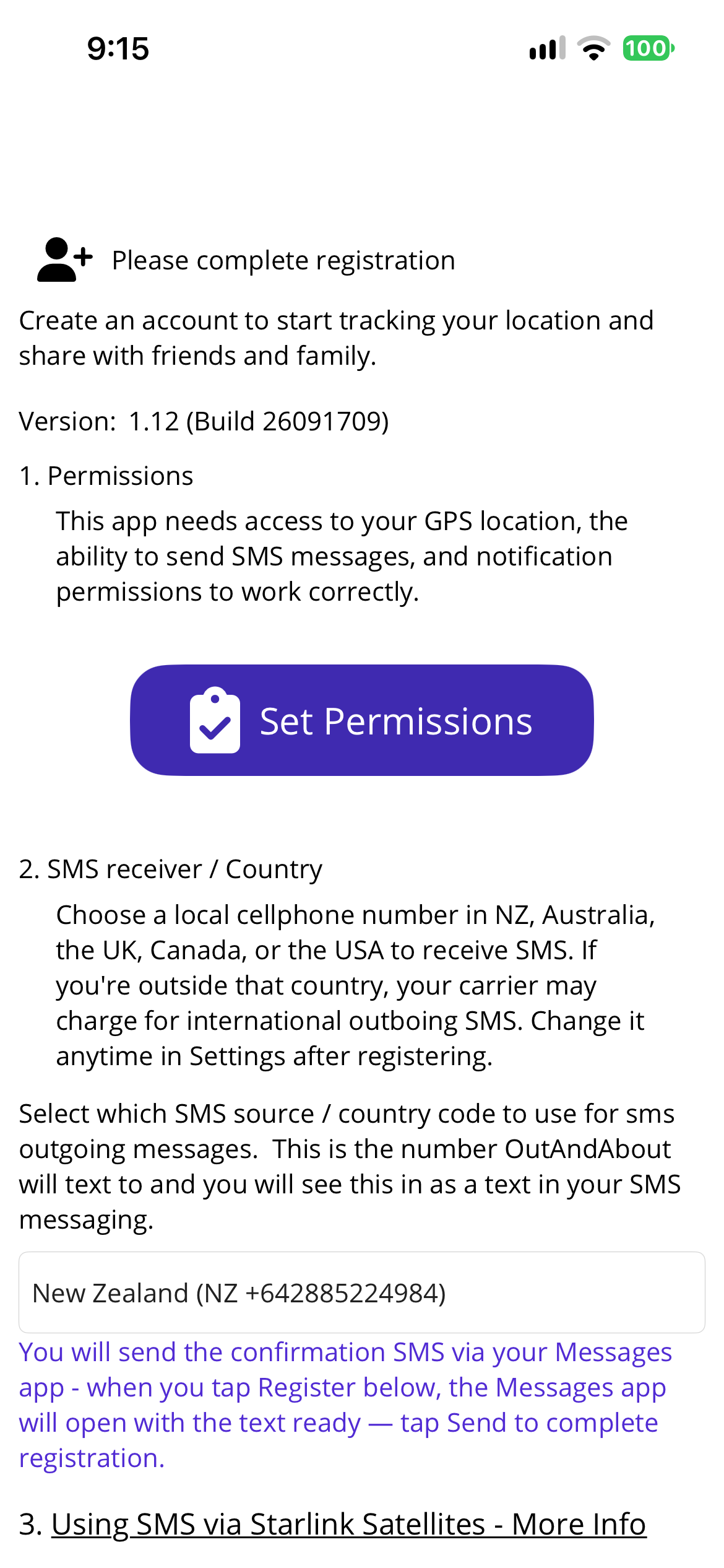 Allow permissions